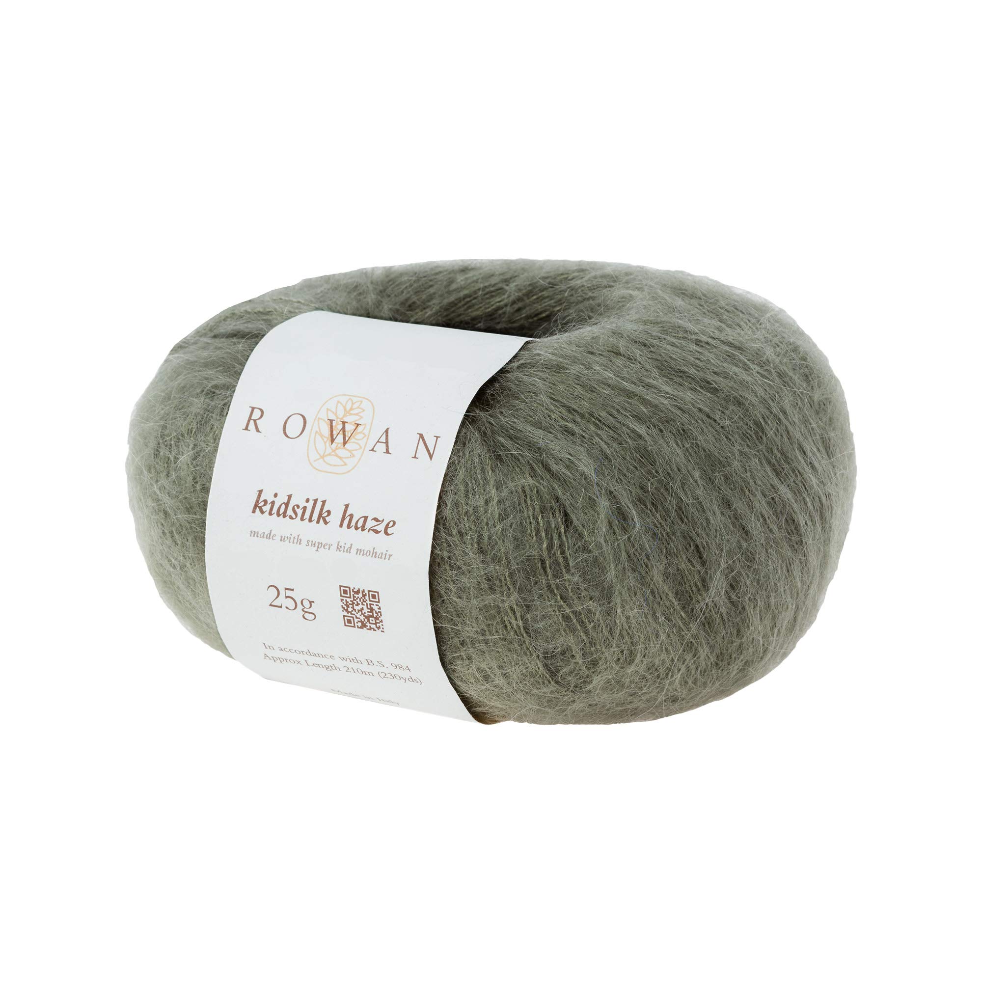 Rowan Kidsilk Haze, Drab (611), Green, 25g