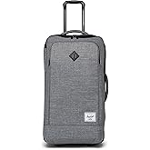 Herschel Supply Co. Heritage Softshell Luggage, Raven Crosshatch, Medium 92 L