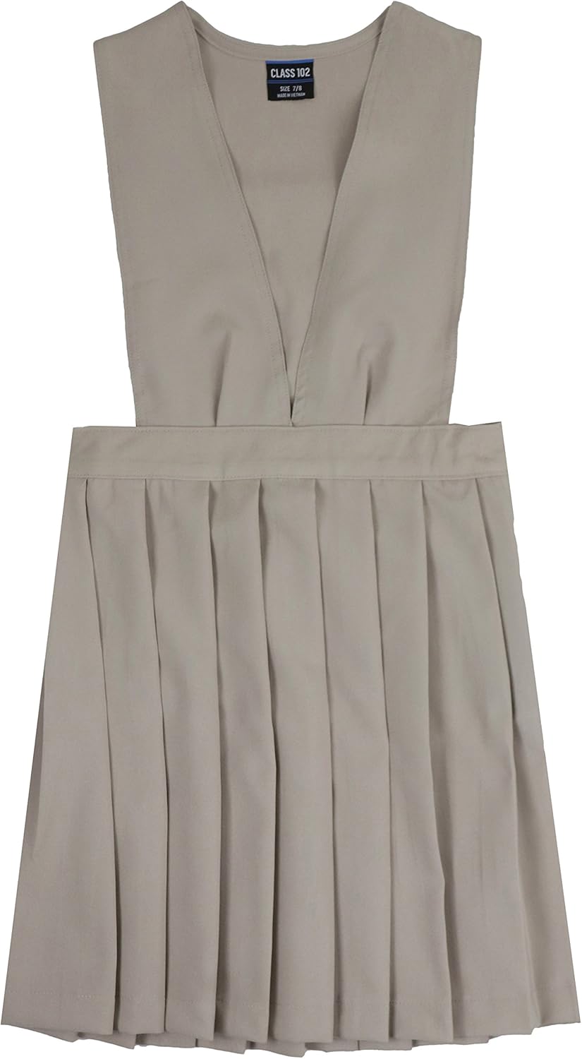 ToBeInStyle Girl's Uniform Jumper Dress: Clothing