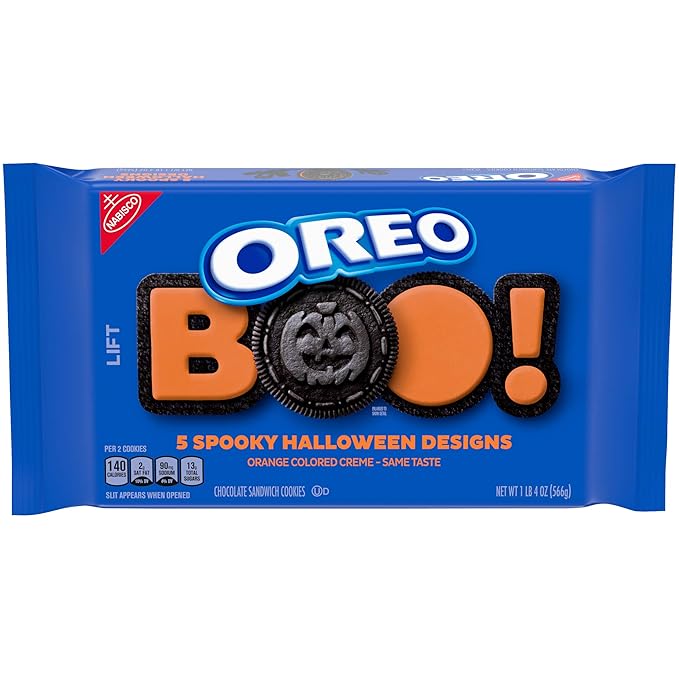 Oreo Orange Creme Chocolate Sandwich Halloween Cookies 5 Halloween Cookie Designs 1 1 25 Lb Pack Amazon Com Grocery Gourmet Food
