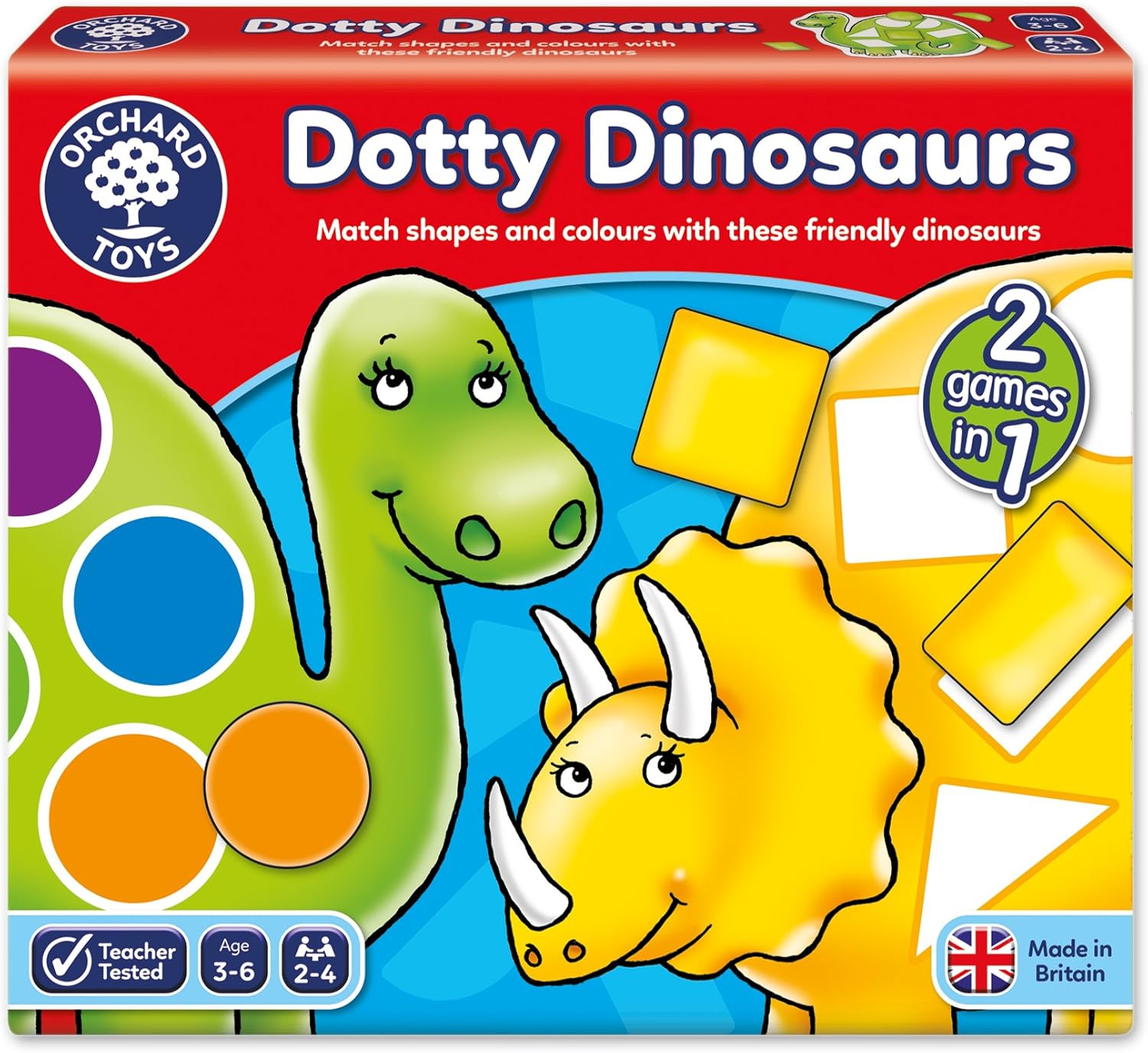 Orchard Toys Dotty Dinosaurs Game Amazon.co.uk Toys & Games