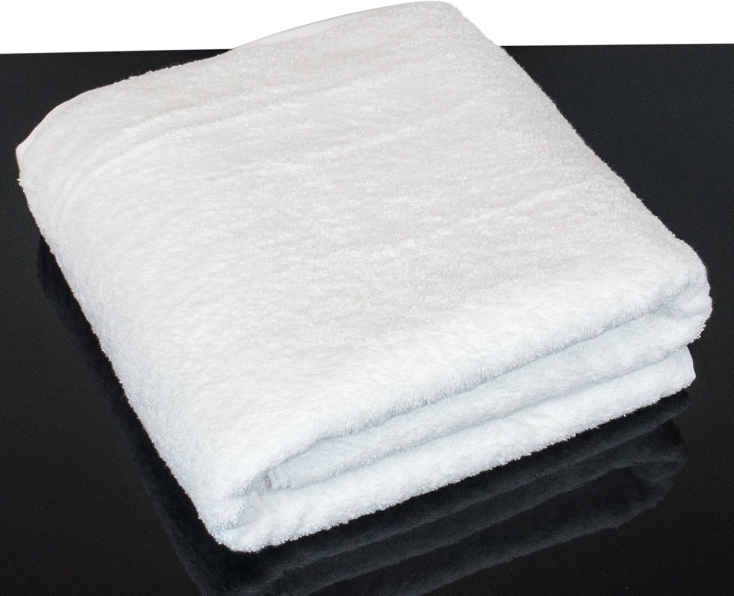BC BARE COTTON Luxury Hotel & Spa Towel Turkish Cotton Oversized Bath Sheets - White - (40x80 inches, Set of 1): Home & Kitchen