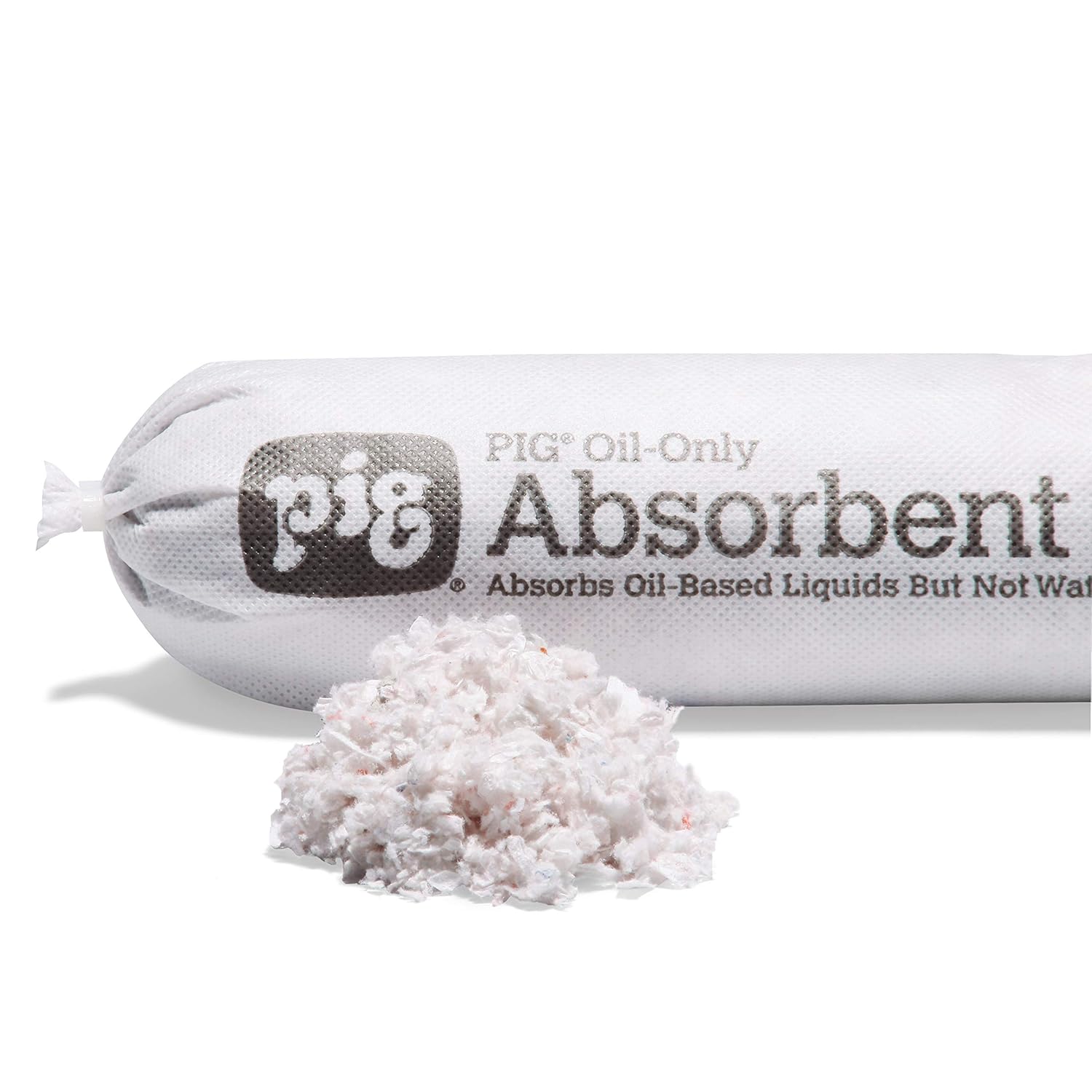 New Pig Oil Absorbent Sock | Keep Your Workspace Clean and Dry | Oil-Only Absorbent Repels Water | Absorbs Up to 1 Gallon of Liquid per Sock | 12 Socks per Pack | SKM210: Industrial & Scientific