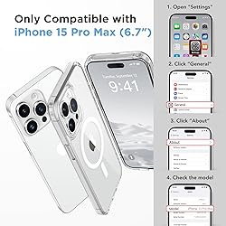 GONEZ Magnetic for iPhone 15 Pro Max