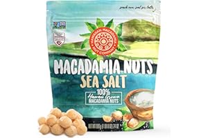 LITTLE SQUIRT SYRUP PUMP Hawaiian Macadamia Nut Company Dry Roasted Macadamia Nuts with Sea Salt 24 OZ (1.5 lbs), Source of Fiber, Gluten-Free and Certified Non-GMO, Premium Quality, Crunchy and Delicious