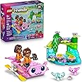 LEGO Friends Axolotl Adventure Boat Building Toy for Girls & Boys - Pretend Play Set for Kids, Ages 5+ - W/Leo Minidoll, Alba
