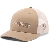 Columbia Unisex Adult PFG Logo Mesh Ball Cap | Breathable, Mesh Back Ventilation, Classic Fit