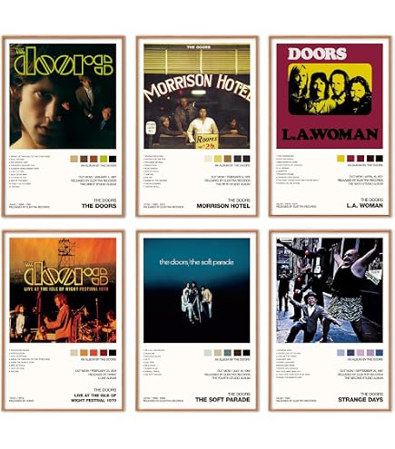 The Doors Live at Hollywood Bowl Jim Morrison Classic Rock Music