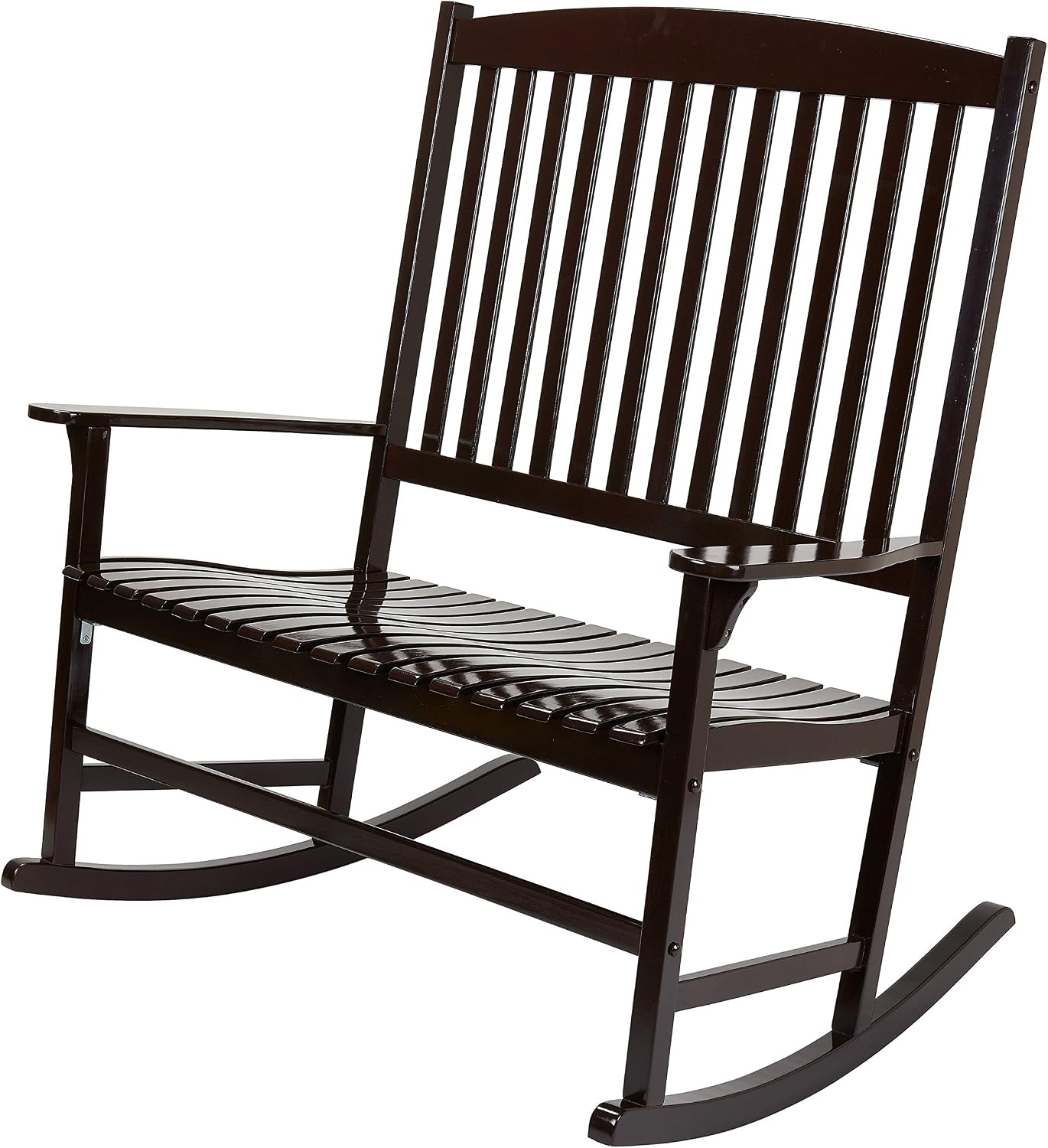 All Weather Outdoor Seats 2 Porch Double Rocker Rocking Chair Dark Brown With Outdoor Pillow Bundle Set Patio Furniture Accessories Patio Seating Rayvoltbikecom