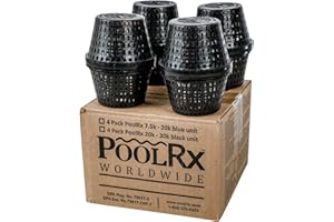 POOLRX Pool RX 101067 Black Units Swimming-Pool-Algaecides (4 Pack), 20,000-30,000 Gallon