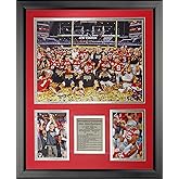 Legends Never Die Ohio State 2014 CFP Football National Champion - Celebration - Framed Photo Collage, 16" x 20", (20120U)