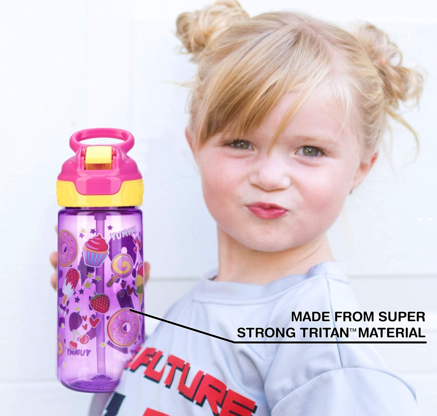 nuby trendz grande water bottle