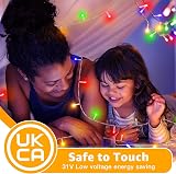 Ollny 30m 300 LED Christmas Tree Lights with Remote Mains Powered Multicolor view 5