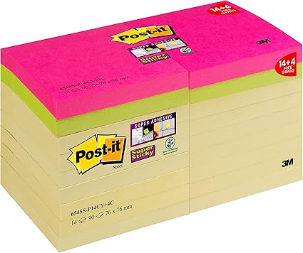 Post-it 70007006383 Juego post-it: Amazon.es: Oficina y papelería