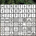 Amazon.com : Viking Stencils for Painting 3inch Reusable Runes Stencil ...