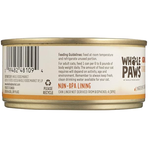 WHOLE PAWS GRAIN FREE TURKEY & GIBLETS RECIPE, 5.5 OZ