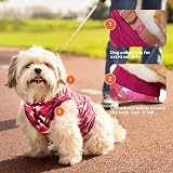 Suitical Recovery Suit Dog Medium Pink Camouflage view 4