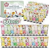 60 Pack Hand Cream Gift Set For Women, Mini Hand Lotion Travel Size in Bulk for Dry Cracked Hands, Graduation Gifts, Teacher Appreciation Gifts, Thanksgiving gift, Bridesmaid Gift,Party Favors