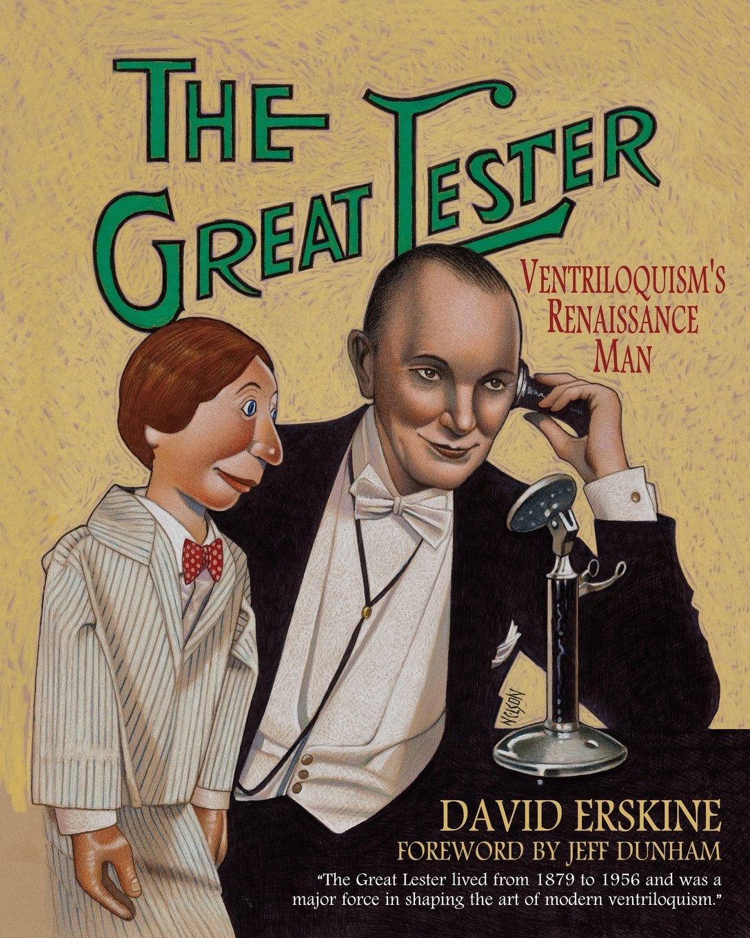 The Great Lester And Ventriloquist Doll Portrait Quicker