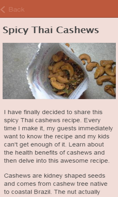 Cashew Recipes - Thumbnail 3