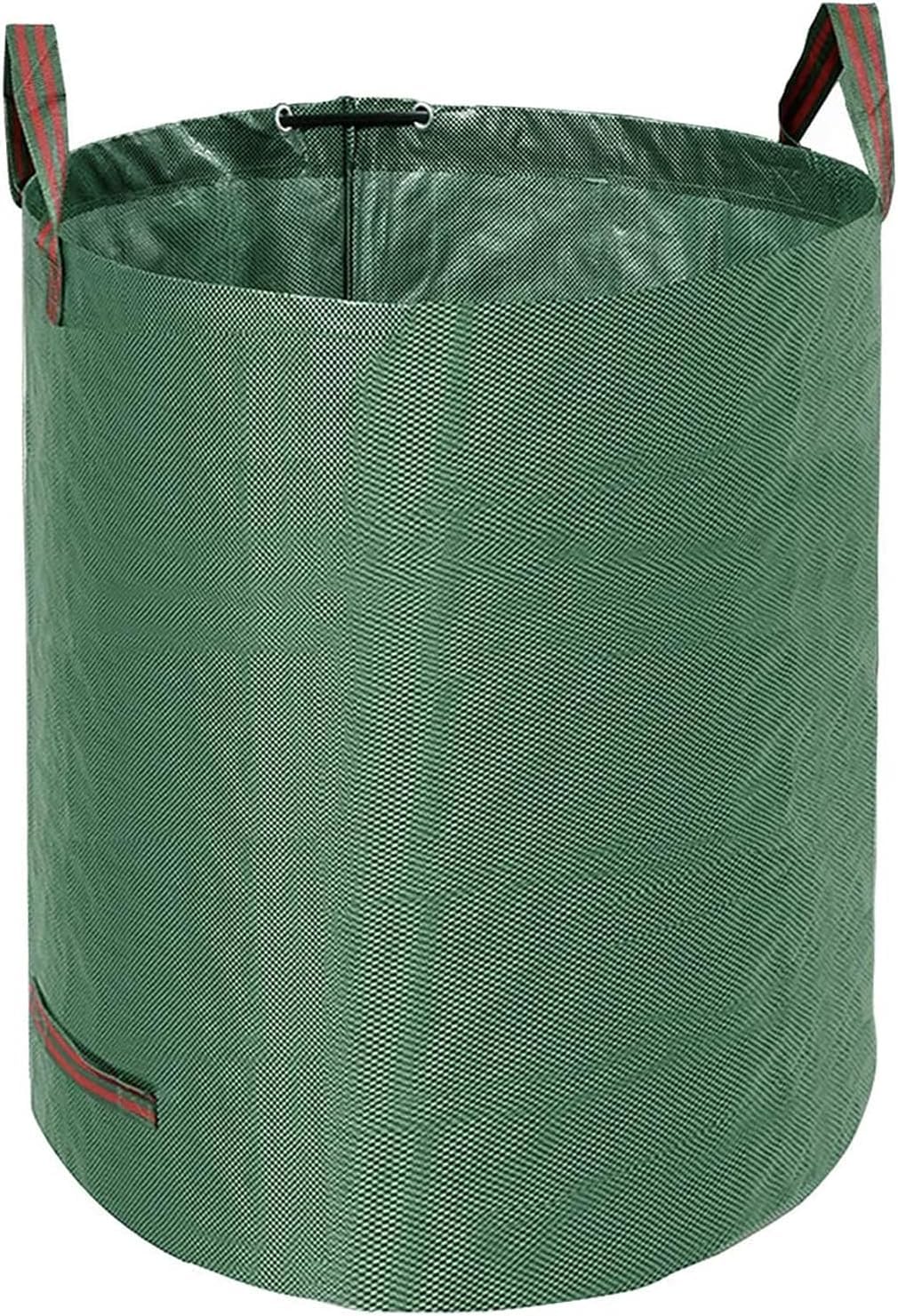 ADEPTNA Reusable Heavy Duty Garden Bag Waste Rubbish Grass Sack Waterproof Large with 4 Strong Webbing Handles (300L Capacity)