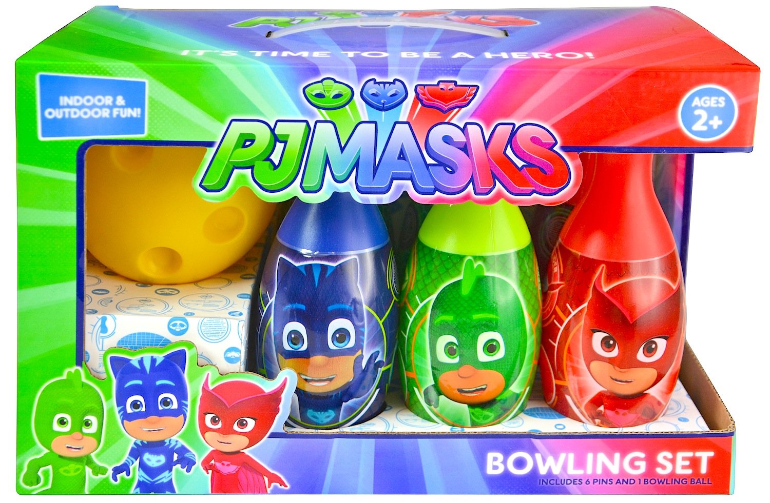 What Kids Want PJ Mask Bowling Set