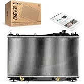 KAX CU2354 Car Engine Radiator for 2002-2005 Civic 1.7L, 2001 Civic