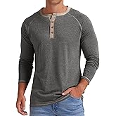 Sailwind Mens Henley Long/Short Sleeve T-Shirt Cotton Casual Shirt