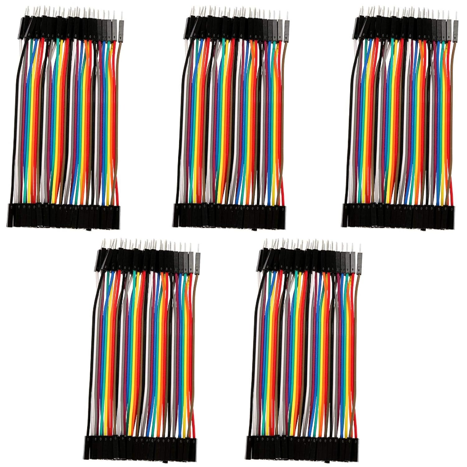 40pin 10cm Jumper Wire, Jumper Wires, Male to Female, Colorful for Fast Circuits, Test Circuit
