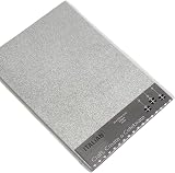 Italian Options Non-Shed Glitter Cardstock A4 250gsm 10 Sheets Silver