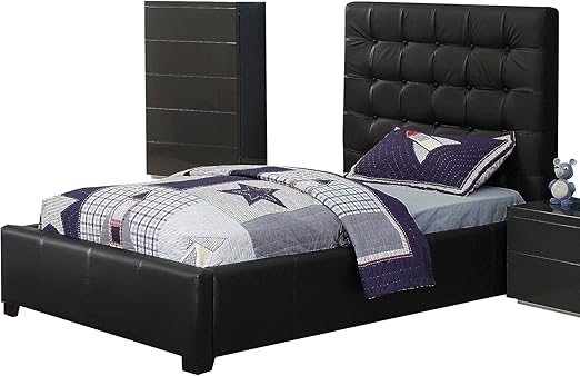 Amazon Com At Home Usa Athens Black Storage Twin Bed