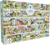 Gibsons National Trust Landmarks & Landscapes 1000 Piece Jigsaw Puzzle view 1