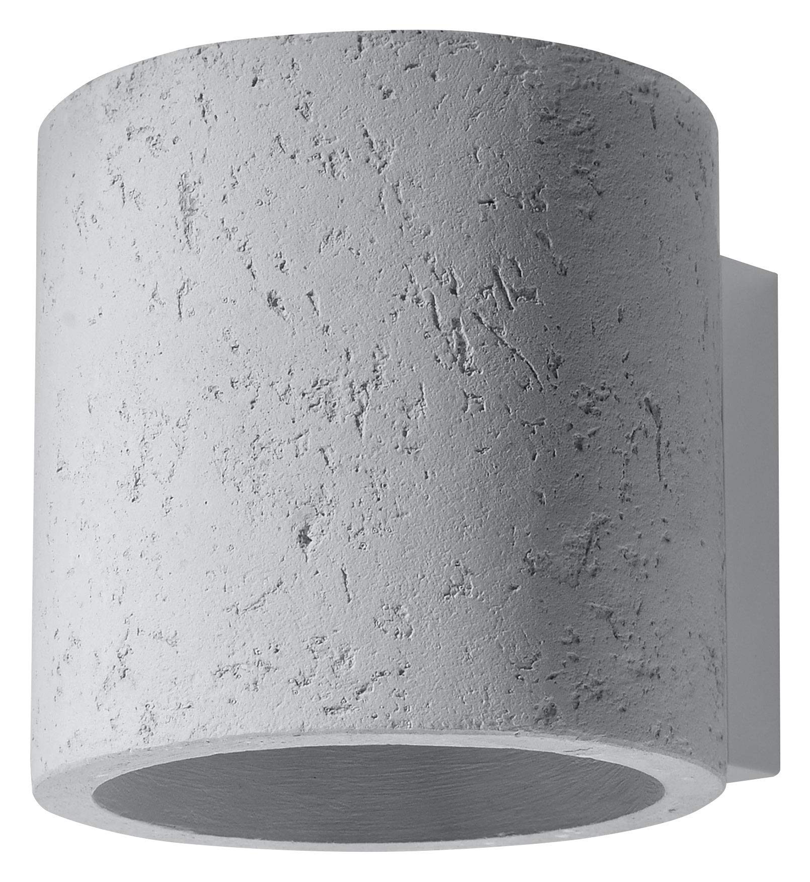 Sollux ORBIS Beton SL.0486 Modern Grey LED Light for Living Room Bedroom Bathroom Hallway Office Base G9