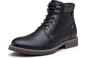 Vostey Men's Casual Boot Waterproof Zipper Chukka Boots for Men