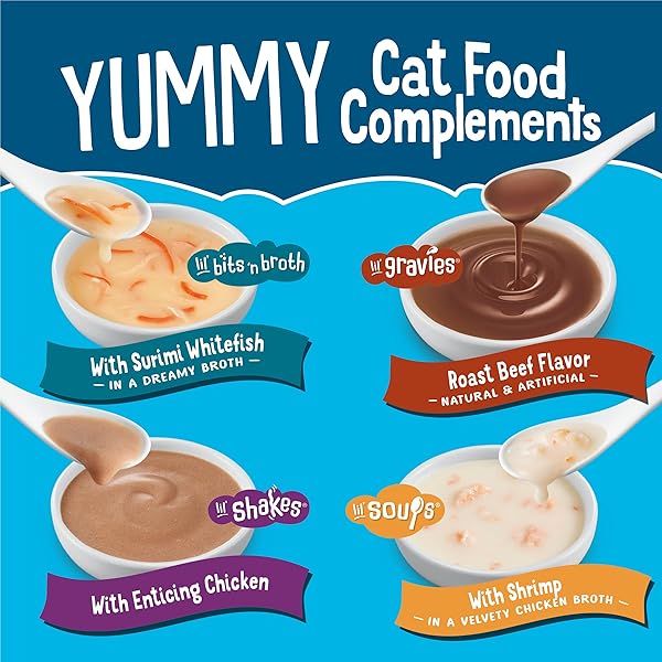 PURINA FRISKIES ALL-STAR FAVES SOUPS, BROTH AND GRAVY CAT FOOD COMPLEMENT WET CAT FOOD VARIETY PACK – 24 CT. BOX