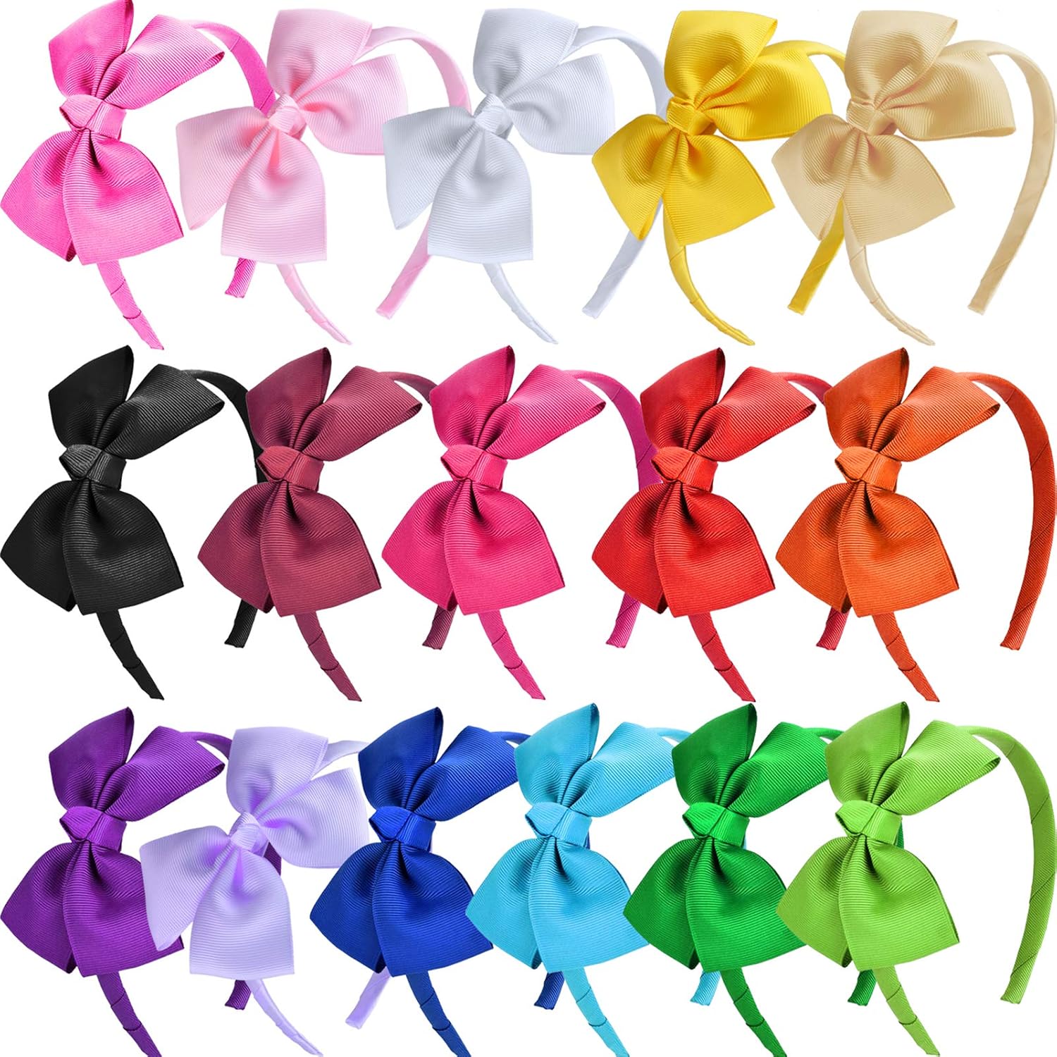 3-teiliger Haarschmuck Set - Weinrote Samt Haarreifen & Spangen Für Mädchen