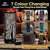 Serentify Colour Changing Electric Wax Melt Burner 26.5cm Black view 3