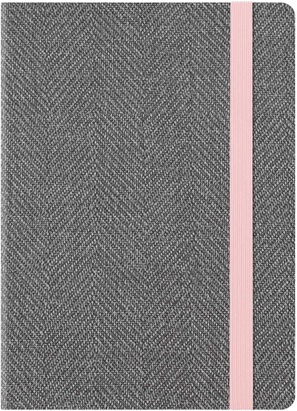 Legami 12-Month Daily Planner - 2020 - Grey Tweed Small Grey