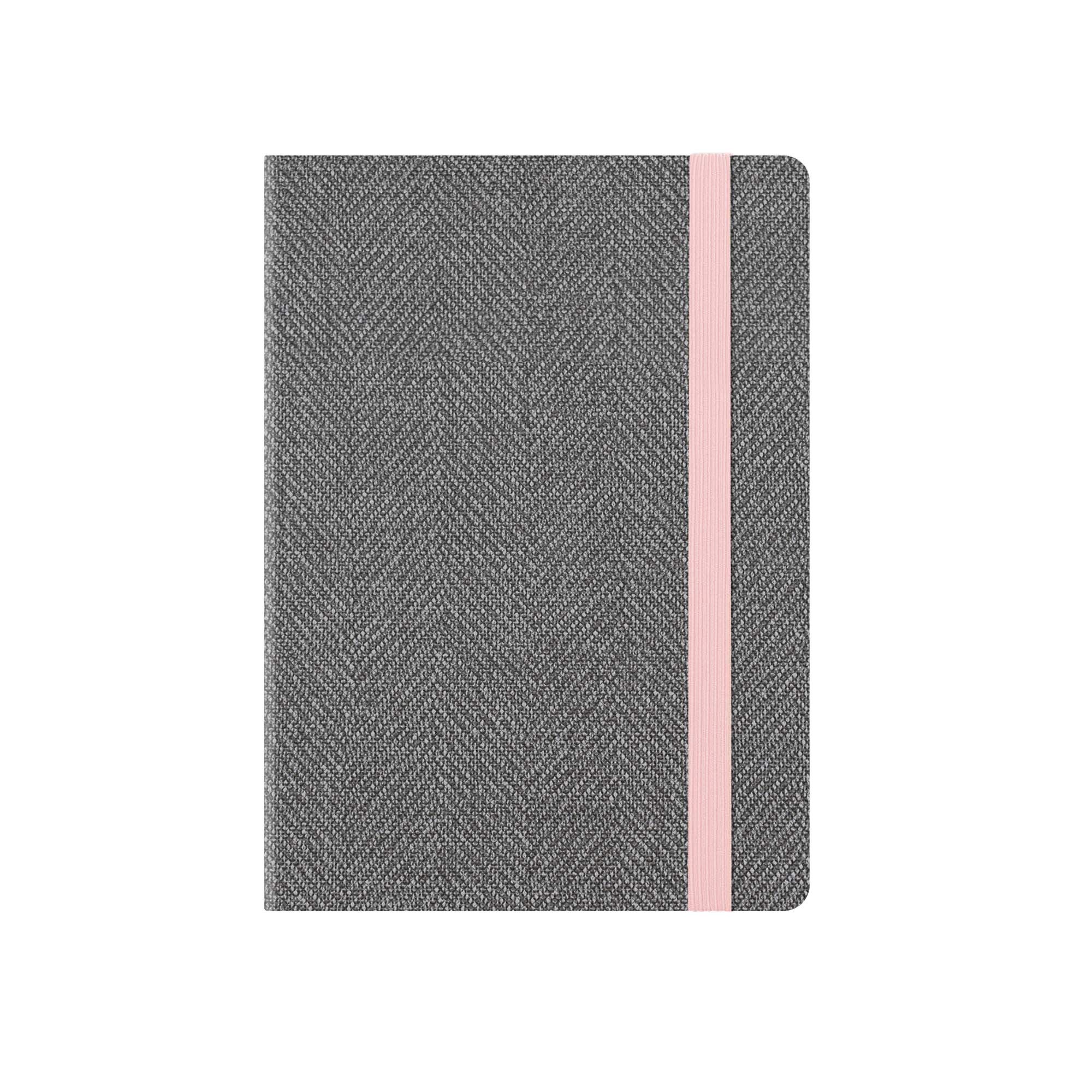 Legami 12-Month Daily Planner - 2020 - Grey Tweed Small Grey
