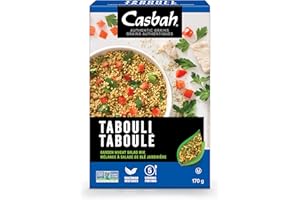 Casbah Tabouli Mix - Non-GMO, Vegan, Pre-Seasoned Dry Tabouli Mix - 170g