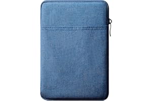 6 Inch Zipper Sleeve for All E-Reader Book, 11th Generation 2024/2022, Protective Sleeve Cover Case with Pocket for Kobo Clar