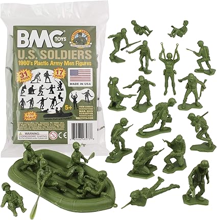 BMC Marx Plastic Army Men US Soldiers 