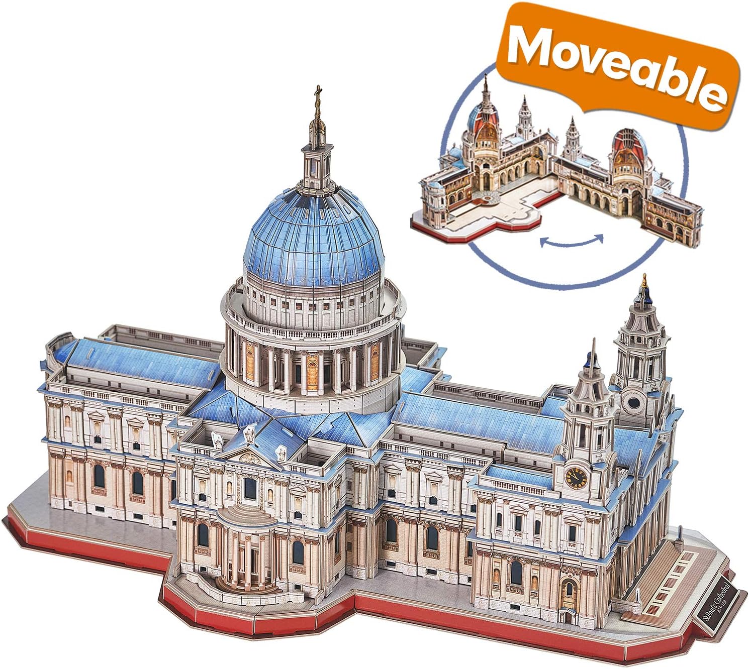 CubicFun 3D Jigsaw Puzzles For Adults 643 Pieces Architecture Model 