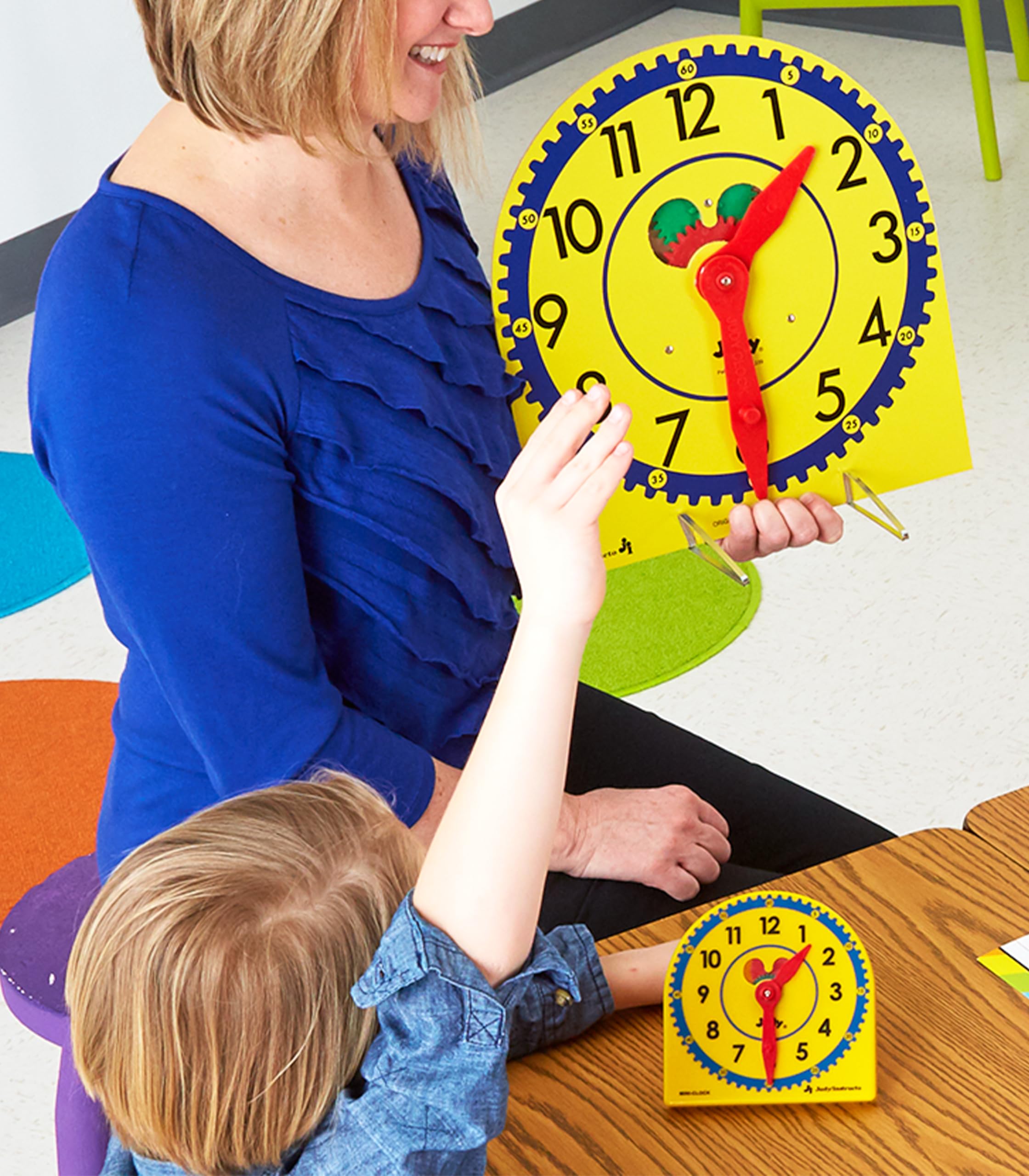 Judy Carson Dellosa Education Carson Dellosa Mini Clock Set—5