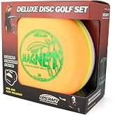Discraft Deluxe Disc Golf Set (4 Disc and Bag) Models and Plastic Blends May Vary