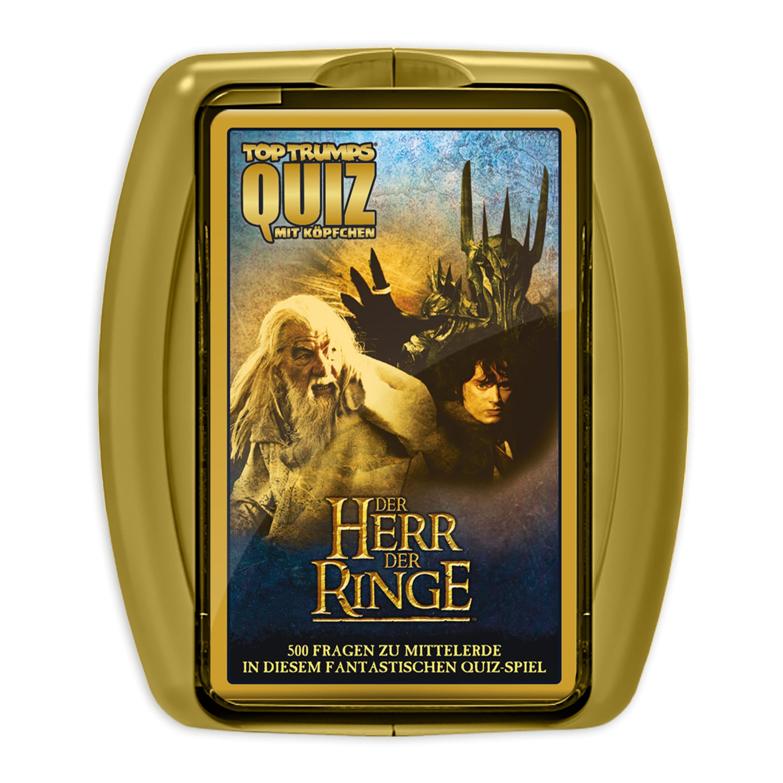 TOP TRUMPS QUIZ - Der Herr der Ringe - Herr der Ringe Fanartikel - Alter 8+ - Deustch