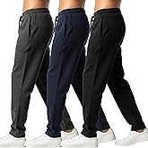 Andrew Scott Men's Lounge Pants|Soft Knit French Terry PJ Bottoms | Drawstring Pockets | Multi Packs