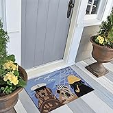 Liora Manne Frontporch Indoor Outdoor Rug - Novelty Design, Hand Hooked, Weather Resistant, UV Stabilized, Foyers, Porches, P
