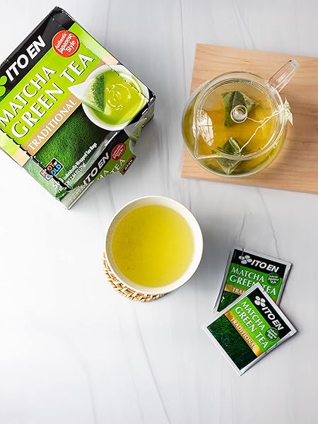 ITO EN TRADITIONAL MATCHA GREEN TEA 50 COUNT ZERO CALORIES, CAFFEINATED
