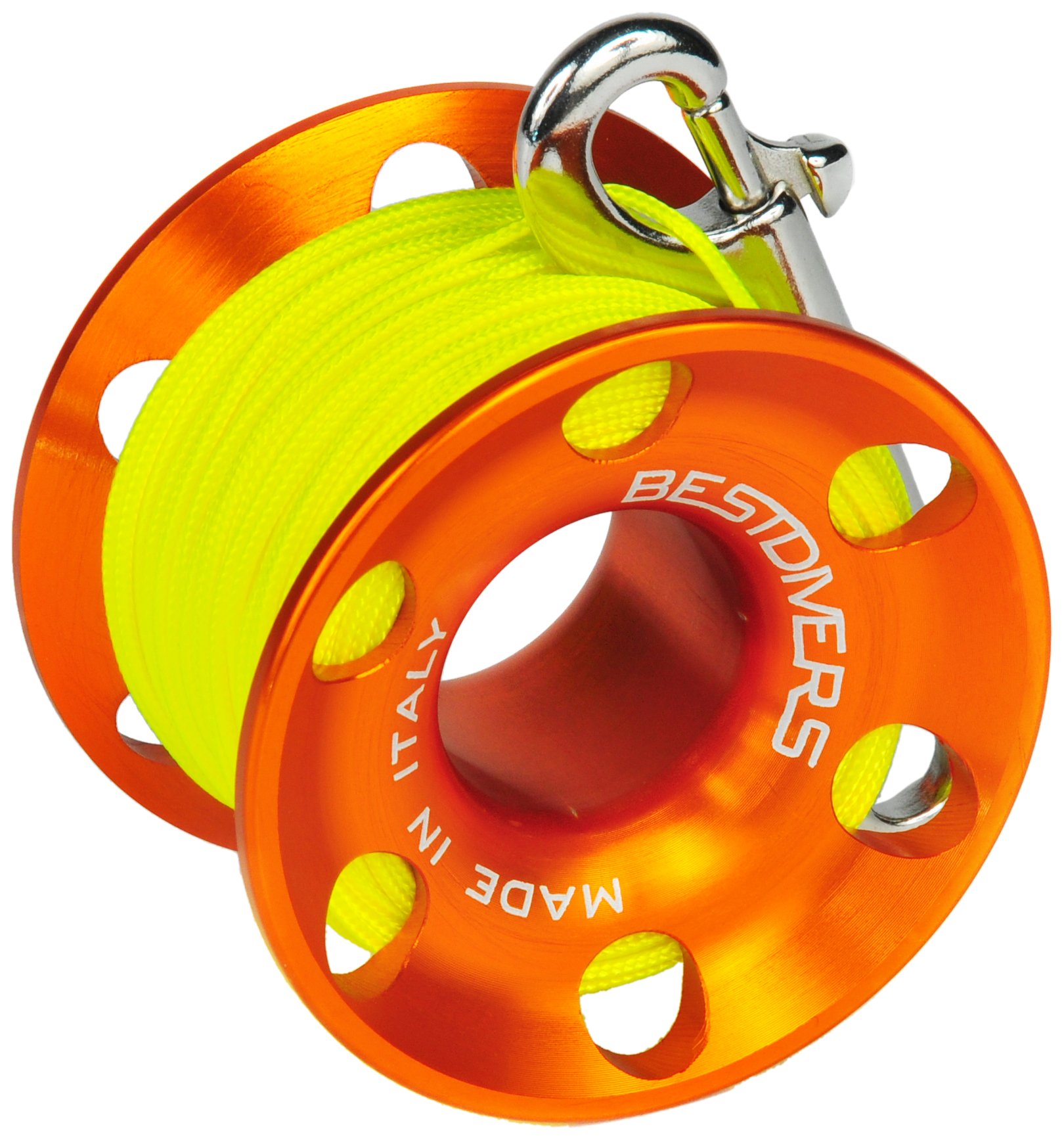 Best Divers ML0087 Underwater Reel, Orange, 30m
